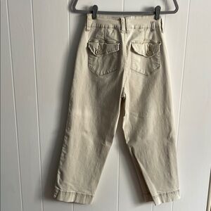 Jag Jeans Cream Cropped Pants